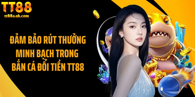 Đảm bảo rút thưởng minh bạch trong bắn cá đổi tiền TT88