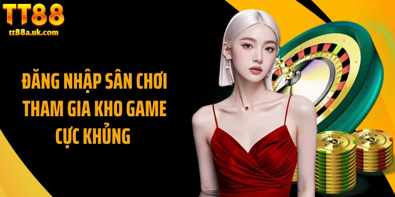 Đăng nhập sân chơi tham gia kho game cực khủng