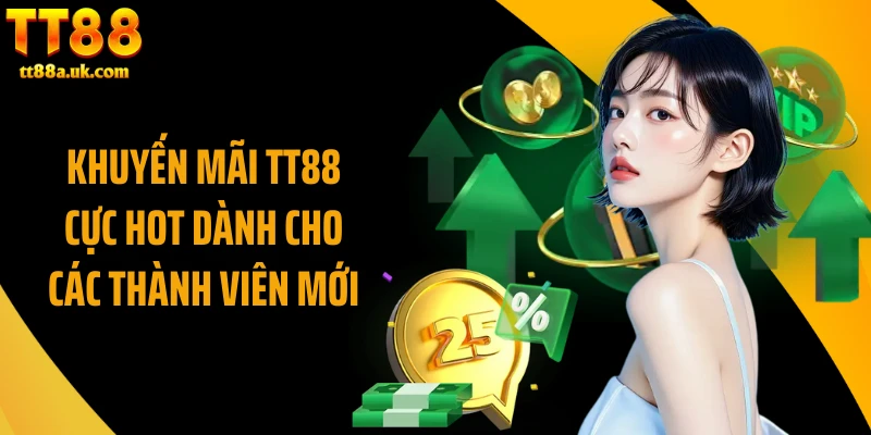 Khuyến mãi TT88 cực hot dành cho các thành viên mới